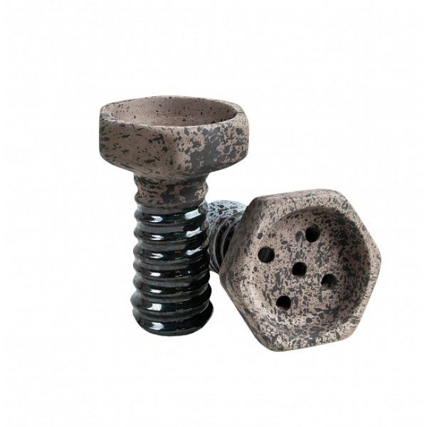 Чаша Thor Evil Screw Bowl Clay Черный Пепельный в Челябинске