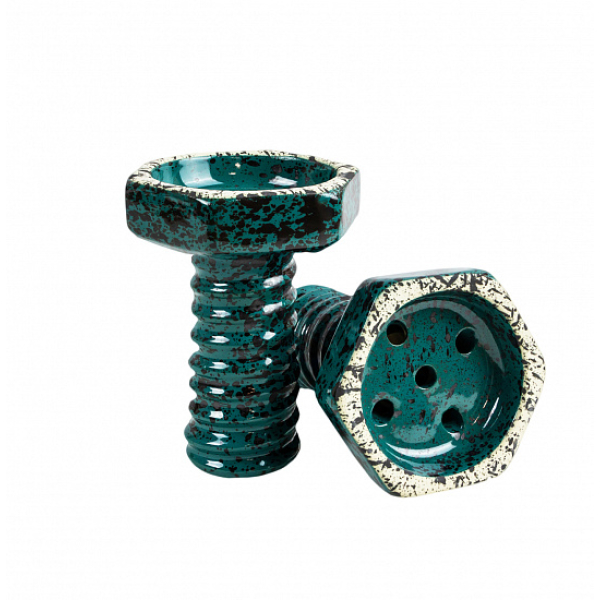 Чаша Thor Evil Screw Bowl Glaze Бирюза Сплошной в Челябинске