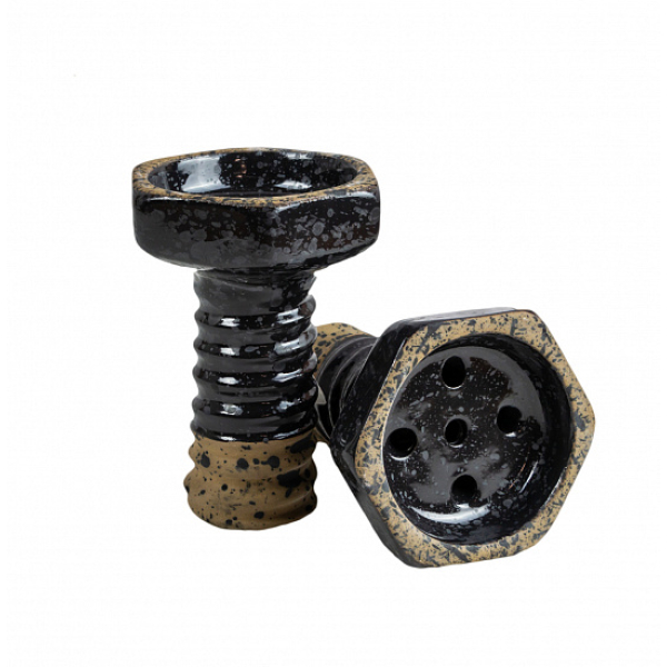 Чаша Thor Evil Screw Bowl Glaze Черный Пепельный в Челябинске