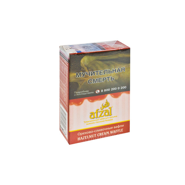 Табак AFZAL HAZELNUT CREAM WAFFLE 40 гр в Челябинске