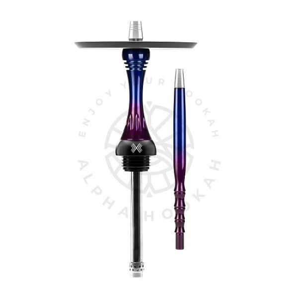 Кальян Alpha Hookah X Midnight Candy Синий (42 см) в Челябинске