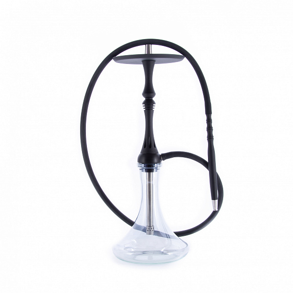Кальян Alpha Hookah Kappa Black Matte (Черный, 56 см) в Челябинске