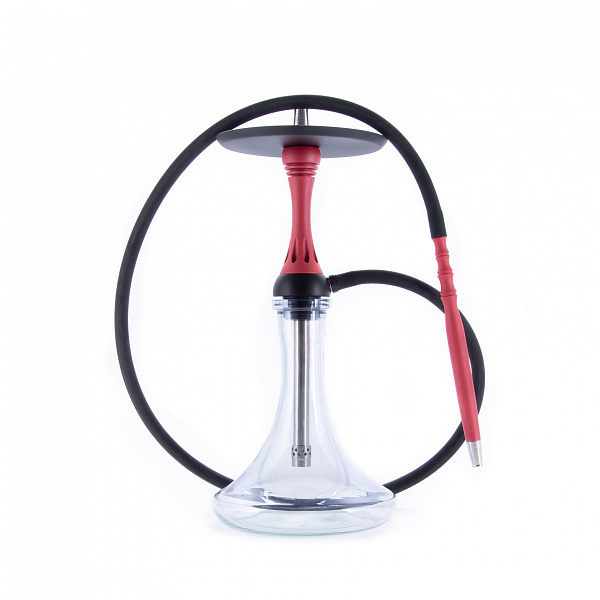 Кальян Alpha Hookah X Red Matte (Красный, 42 см) в Челябинске