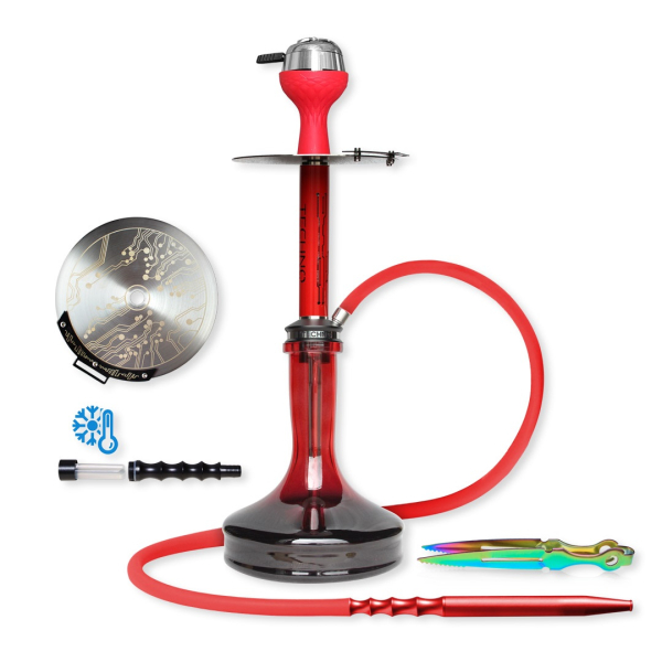 Кальян Seven star TE1 TECHNO Red 60см в Челябинске