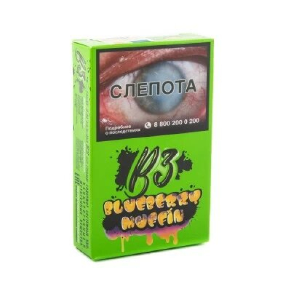 Табак B3 Blueberry Muffin (Черничный Маффин) 50 гр в Челябинске