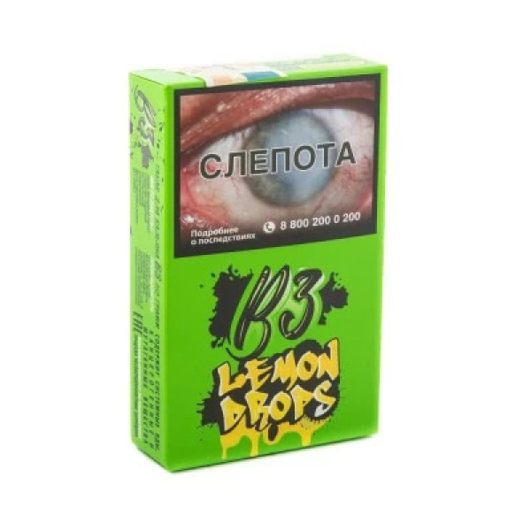 Табак B3 Lemon Drops (Лемонные леденцы) 50 гр в Челябинске