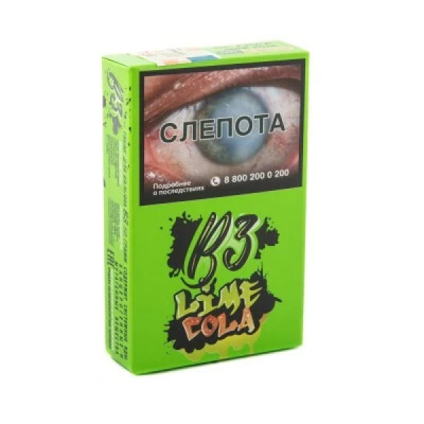 Табак B3 Lime Cola (Лайм Кола) 50 гр в Челябинске
