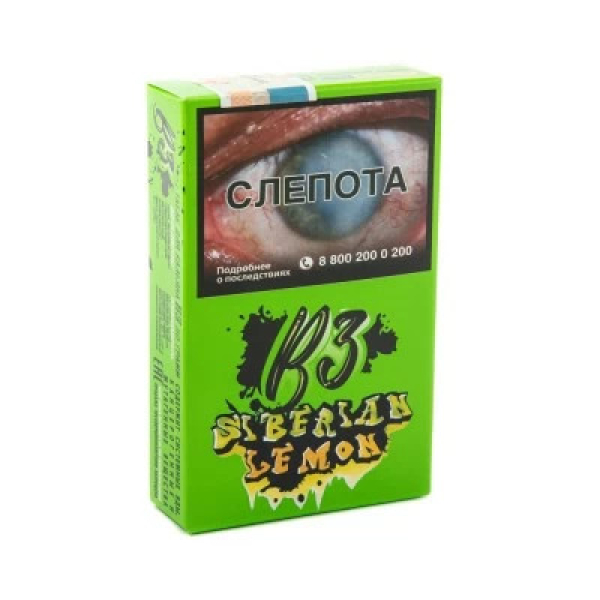 Табак B3 Siberian Lemon (Сибирский Лимон) 50 гр в Челябинске