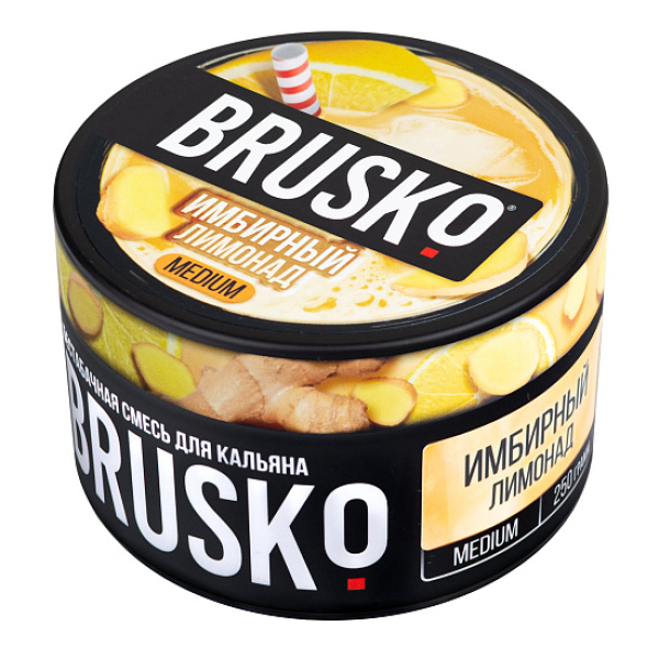 Смесь BRUSKO ИМБИРНЫЙ ЛИМОНАД (MEDIUM) 250 гр в Челябинске