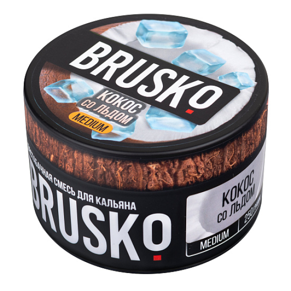 Смесь BRUSKO КОКОС СО ЛЬДОМ (MEDIUM) 250 гр в Челябинске