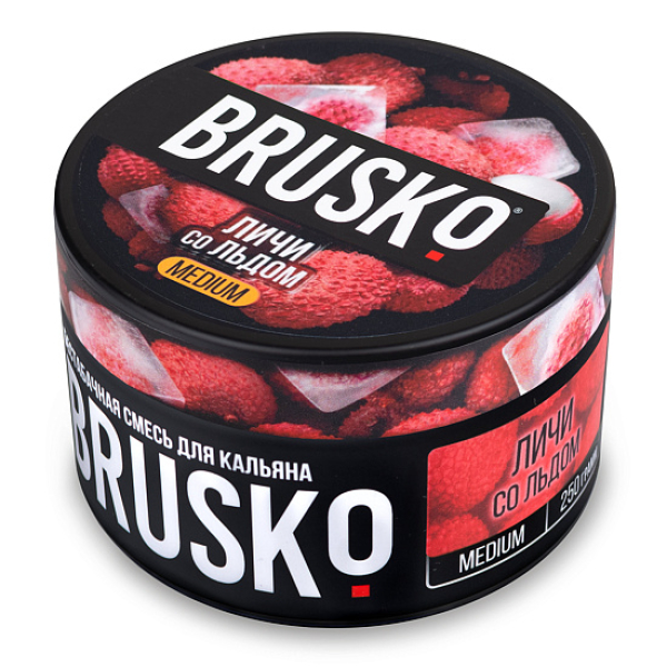 Смесь BRUSKO ЛИЧИ СО ЛЬДОМ (MEDIUM) 250 гр в Челябинске