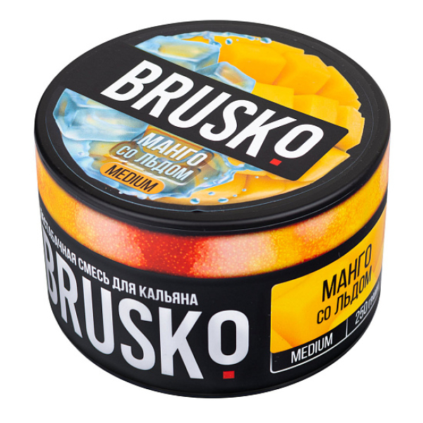 Смесь BRUSKO МАНГО СО ЛЬДОМ (MEDIUM) 250 гр в Челябинске