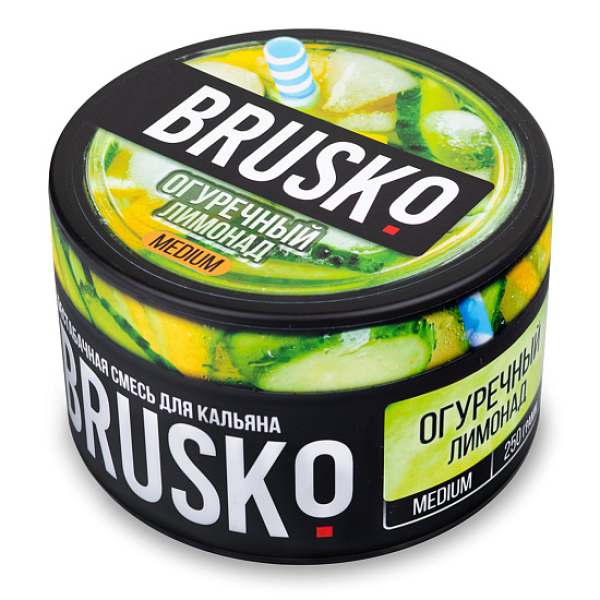 Смесь BRUSKO ОГУРЕЧНЫЙ ЛИМОНАД (MEDIUM) 250 гр в Челябинске