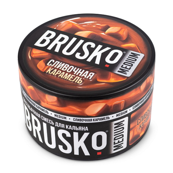 Смесь BRUSKO СЛИВОЧНАЯ КАРАМЕЛЬ (MEDIUM) 250 гр в Челябинске