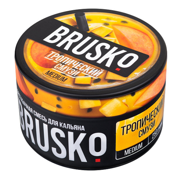 Смесь BRUSKO ТРОПЧЕСКИЙ СМУЗИ (MEDIUM) 250 гр в Челябинске