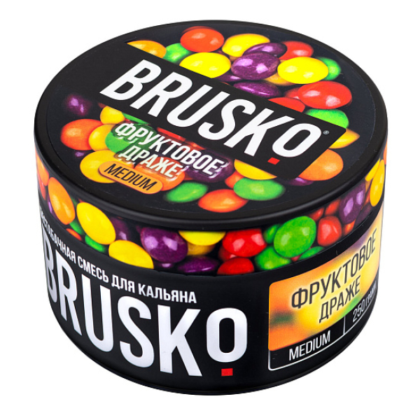 Смесь BRUSKO ФРУКТОВОЕ ДРАЖЕ (MEDIUM) 250 гр в Челябинске