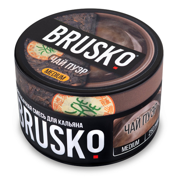 Смесь BRUSKO ЧАЙ ПУЭР (MEDIUM) 250 гр в Челябинске