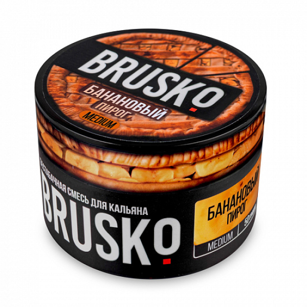 Смесь Brusko Medium Банановый пирог 50 грамм в Челябинске