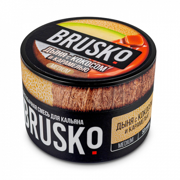 Смесь Brusko Medium Дыня кокос карамель 50 грамм в Челябинске