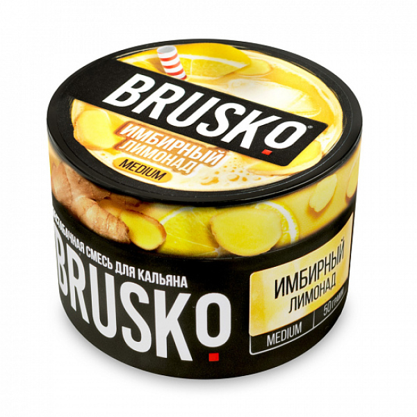 Смесь Brusko Medium Имбирный лимонад 50 грамм в Челябинске