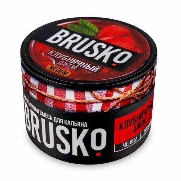 Смесь Brusko Medium Клубничный джем 50 грамм в Челябинске