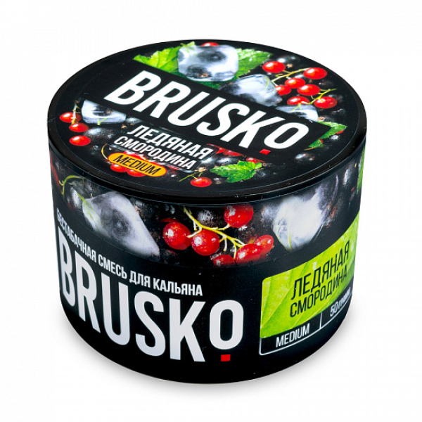 Смесь Brusko Medium Ледяная смородина 50 грамм в Челябинске
