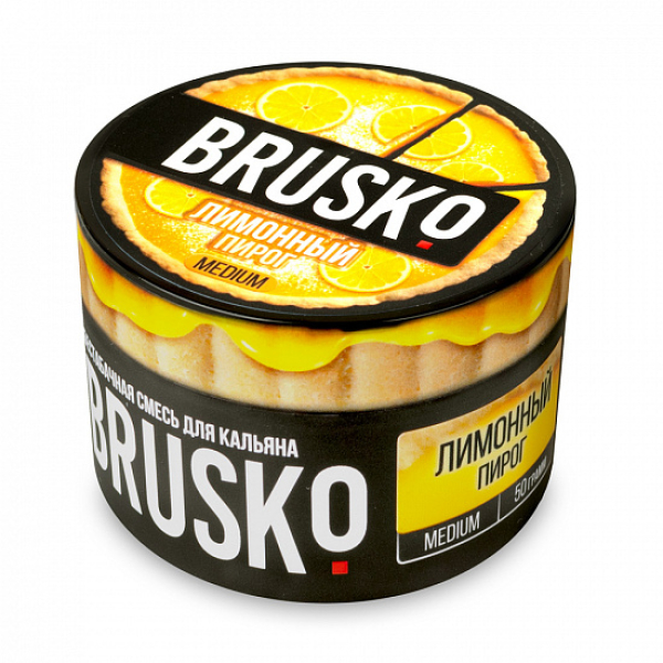 Смесь Brusko Medium Лимонный пирог 50 грамм в Челябинске