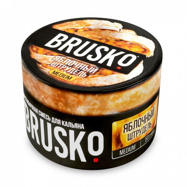 Смесь Brusko Medium Яблочный штрудель 50 грамм в Челябинске