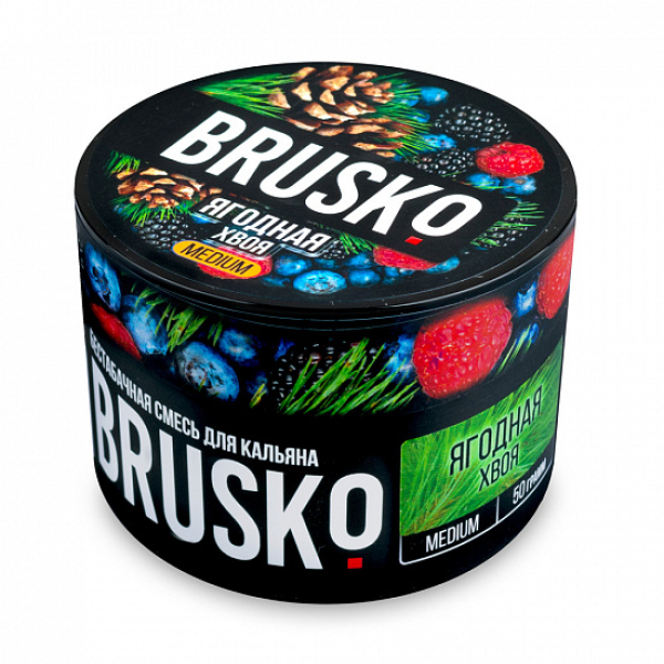 Смесь Brusko Medium Ягодная хвоя 50 грамм в Челябинске