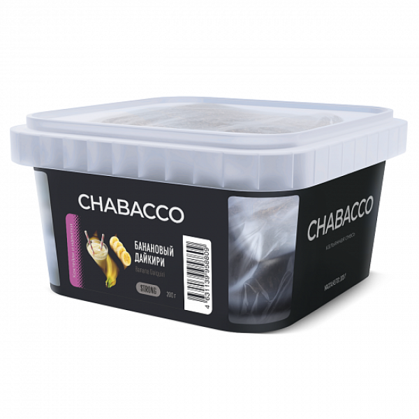 Смесь Chabacco Strong Banana Daiquiri (Банановый Дайкири) 200 гр в Челябинске