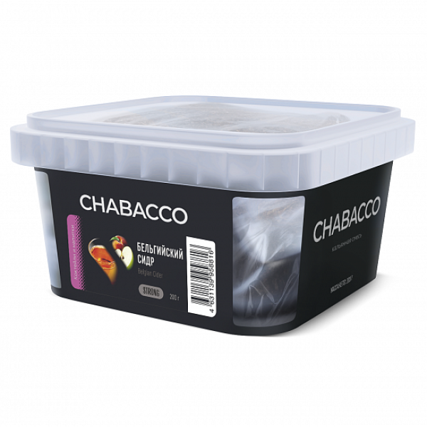 Смесь Chabacco Strong Belgian Cider (Бельгийский Сидр) 200 гр в Челябинске