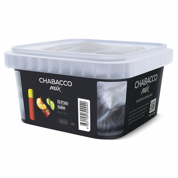 Смесь Chabacco mix Peach Lime (Персик Лайм) 200 гр в Челябинске