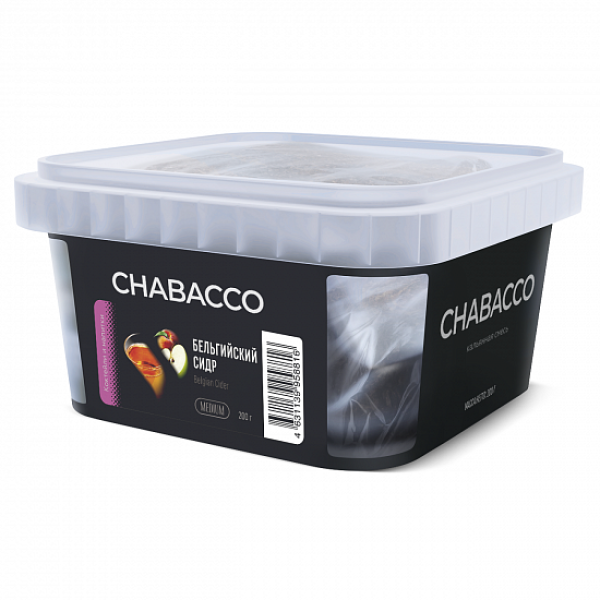 Смесь Chabacco Medium Belgian Cider (Бельгийский Сидр) 200 гр в Челябинске