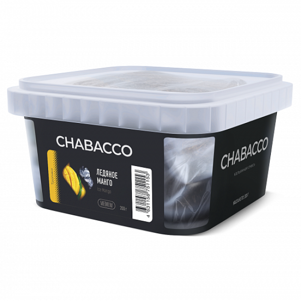 Смесь Chabacco Medium Ice Mango (Ледяной Манго) 200 гр в Челябинске