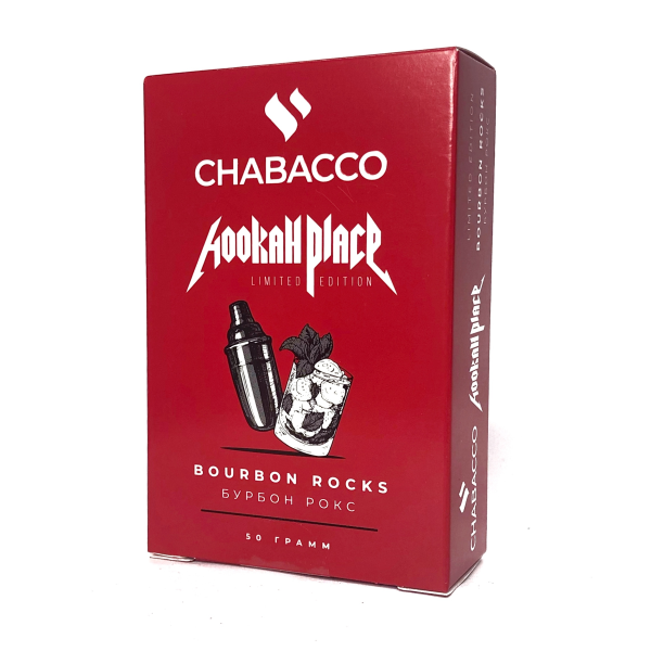 Смесь Chabacco Medium BOURBON ROCKS (БУРБОН РОКС) 50 гр в Челябинске