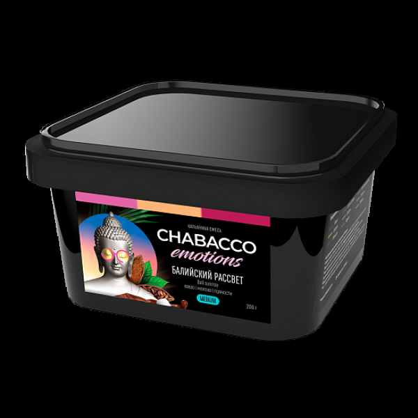 Смесь Chabacco Medium Emotions Bali sunrise (Балийский рассвет) 200 гр в Челябинске