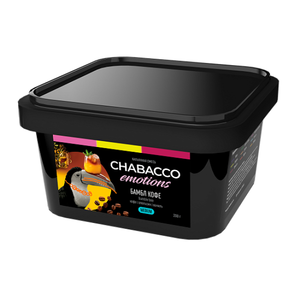 Смесь Chabacco Medium Emotions Bamble bee (Бамбл кофе) 200 гр в Челябинске