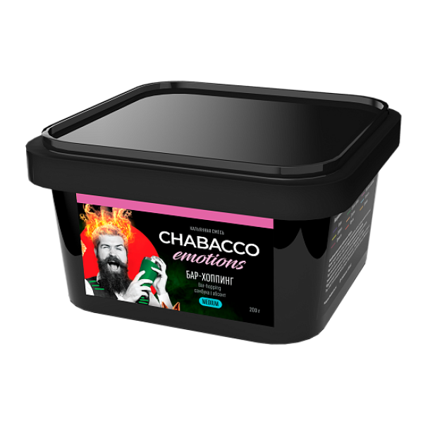 Смесь Chabacco Medium Emotions Bar hopping (Бар хоппинг) 200 гр в Челябинске