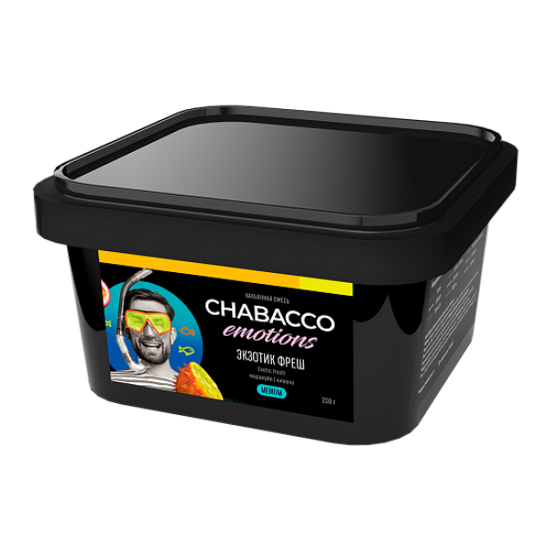 Смесь Chabacco Medium Emotions Exotic fresh (Экзотик фреш) 200 гр в Челябинске