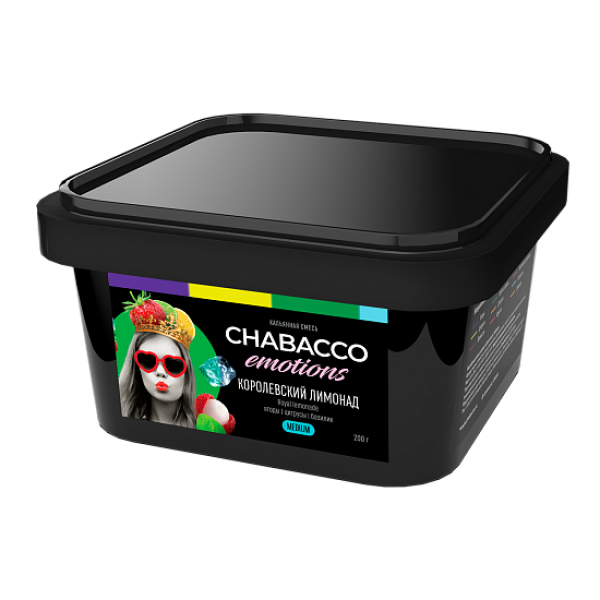 Смесь Chabacco Medium Emotions Royal lemonade (Королевский лимонад) 200 гр в Челябинске