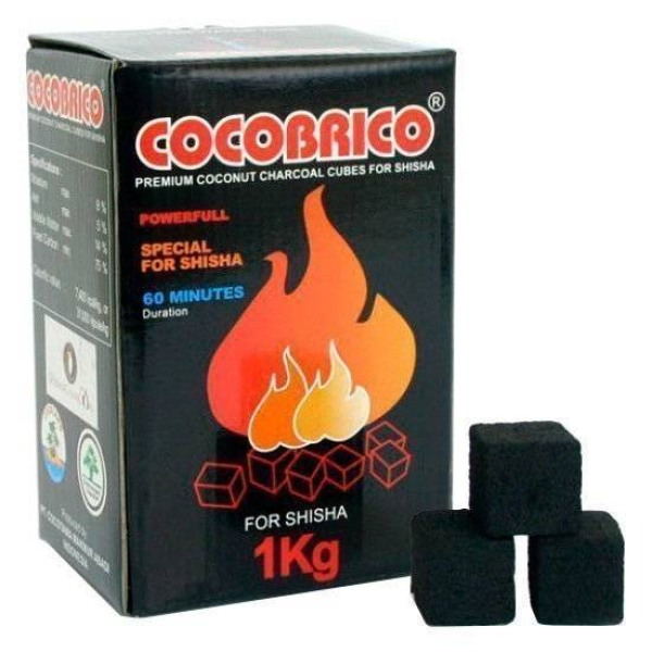 Уголь для кальяна CocoBrico 1 кг в Челябинске