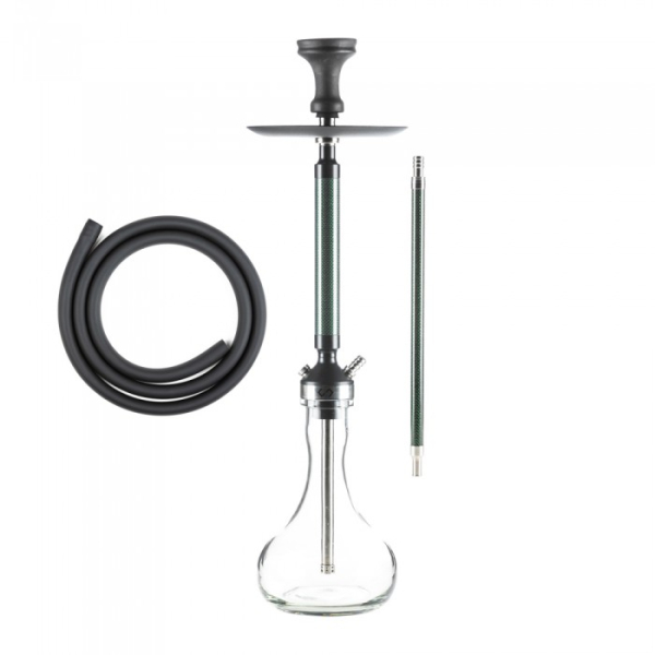 Кальян Conceptic Design Carbon Green Pro (65 см) в Челябинске