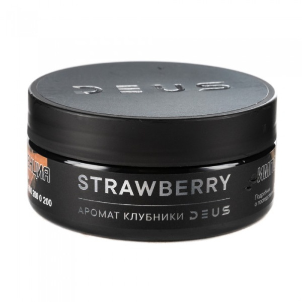 Табак Deus Strawberry (Клубника) 100 гр в Челябинске