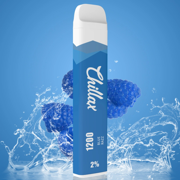 Chillax Blue Razz (Синяя малина), 1200 тяг в Челябинске