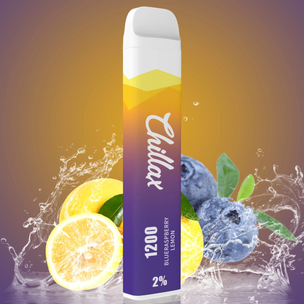 Chillax Blueraspberry Melon (Голубая малина Лимон), 1200 тяг в Челябинске