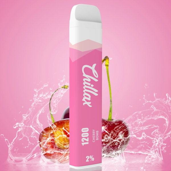Chillax Cherry Bomb (Вишнёвая бомба), 1200 тяг в Челябинске
