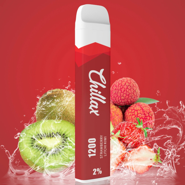 Chillax Strawberry Lychee Kiwi, 1200 тяг в Челябинске