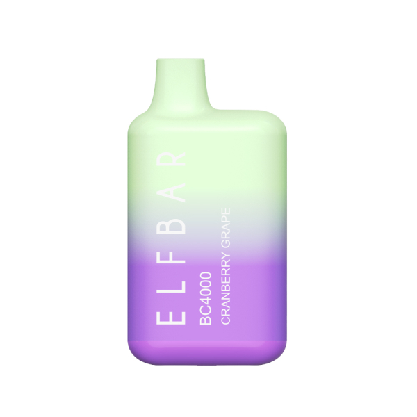 Elf Bar BC4000 Cranberry Grape (Клюква и виноград со льдом), 4000 тяг в Челябинске