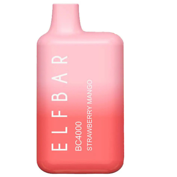 Elf Bar BC4000 Strawberry Mango (Клубника и манго), 4000 тяг в Челябинске