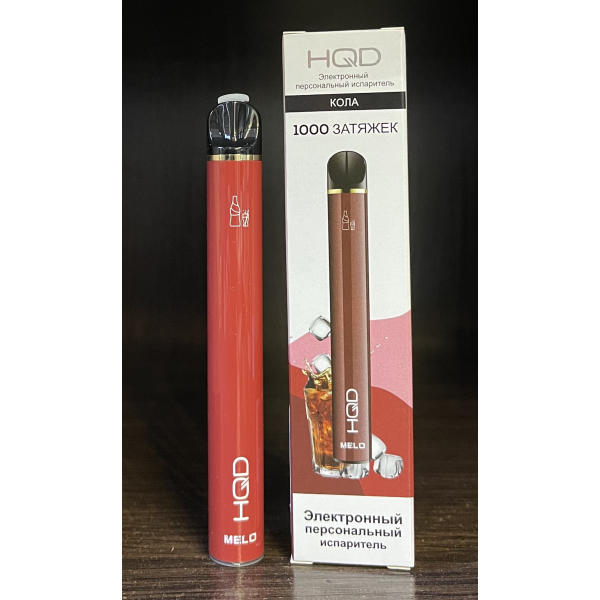 HQD melo cola (кола) 1000 затяжек в Челябинске